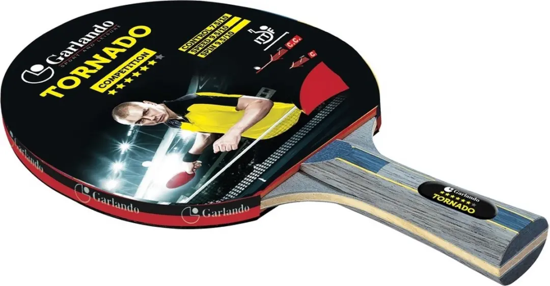 Garlando Tornado 6 Star Tafeltennisbatje