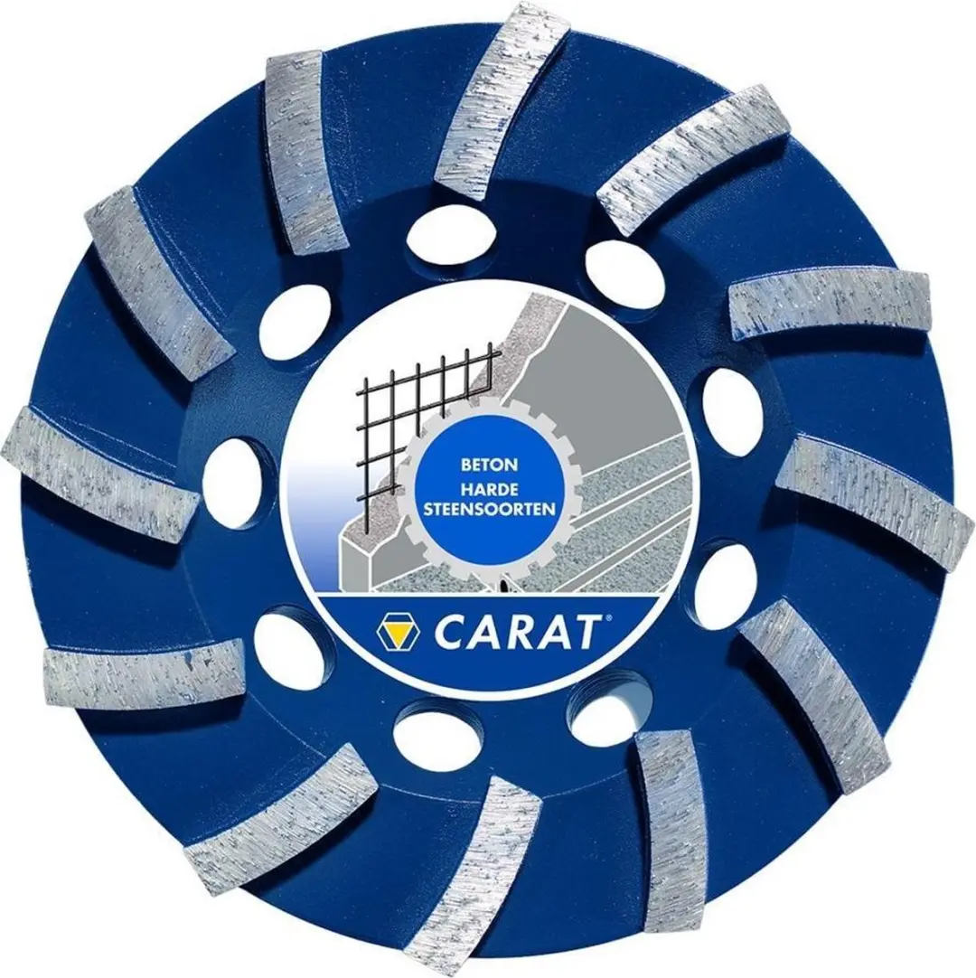 Carat Slijpkop Beton Ø115x22.23mm Dustec DGC