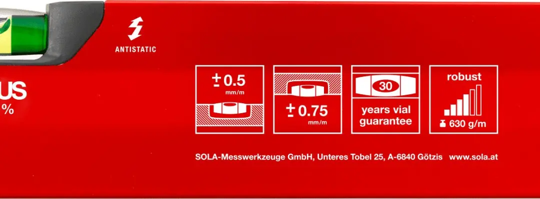 Sola BIG X 40cm Waterpas - Geel