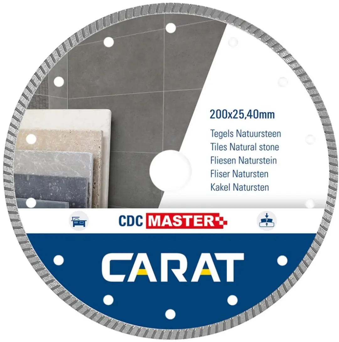 Carat CDC Master Diamantzaag 200x25,4mm CDCM200400