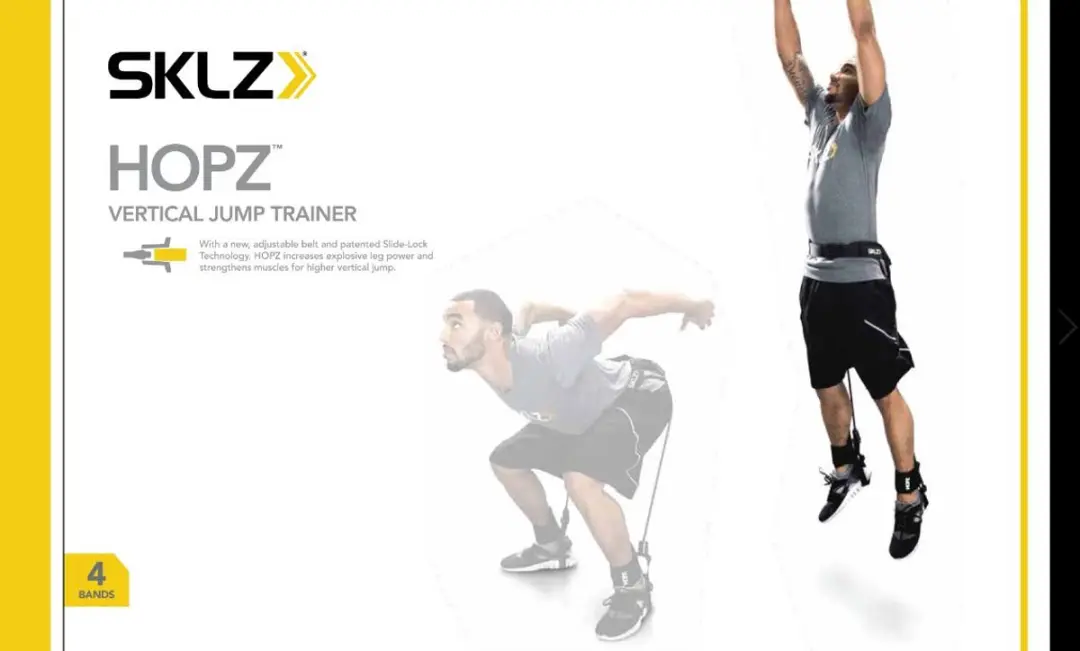 Sklz Hopz 2.0 Sprongtrainer - 2 Stuks - Zwart