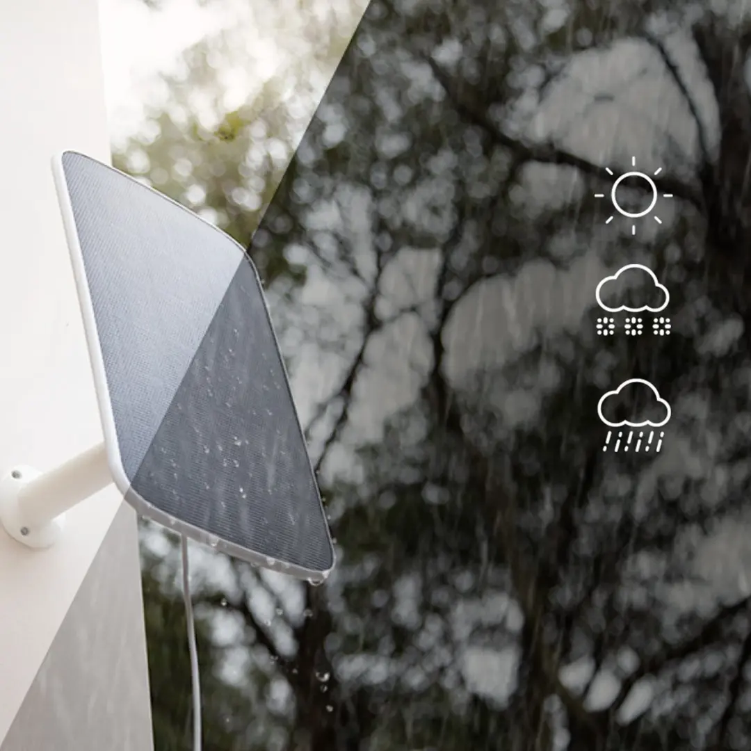 EZVIZ HB8+SOLAR PANEL F Beveiligingscamera - Zonnepaneel IP65 Wit