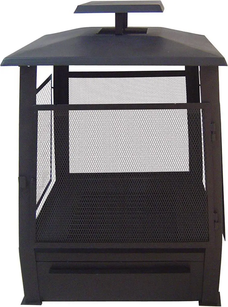 Esschert Design Pagoda Buitenhaard - Zwart - afbeelding 6 van 6