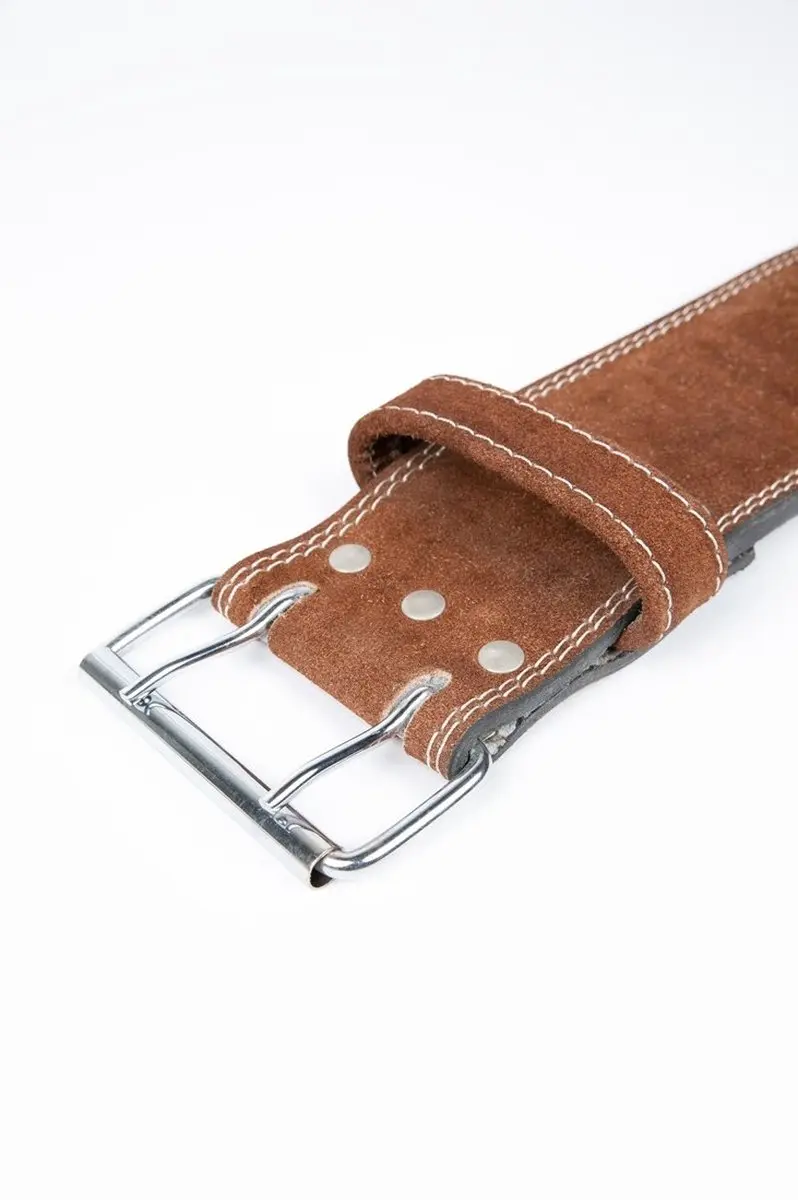 Gorilla Wear Leren Lifting Belt 4 Inch - Bruin - S/M