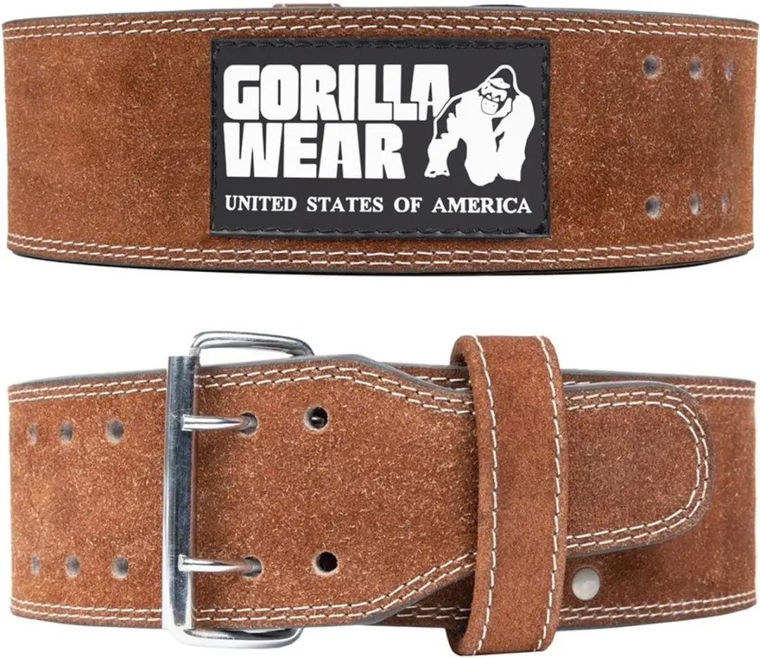 Gorilla Wear Leren Lifting Belt 4 Inch