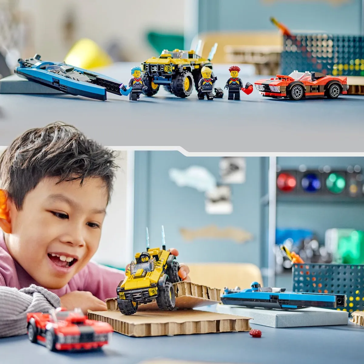 LEGO City Combo-Racepakket 60395 - 362 Stukken
