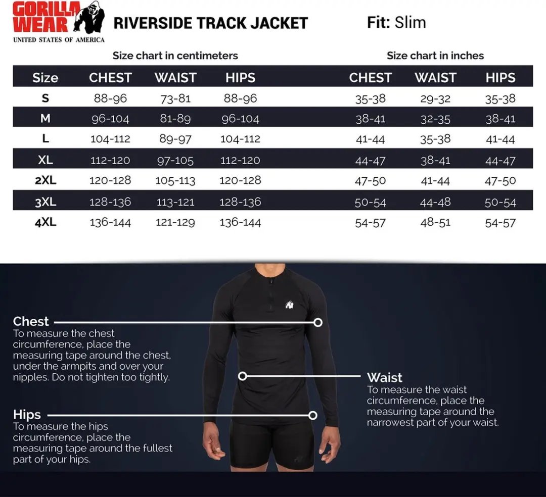 Gorilla Wear Riverside Trainingsjas - Groen - 2XL