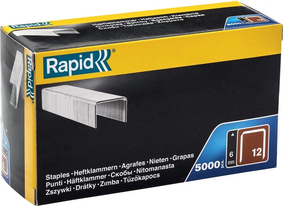 Rapid Nieten 12 - 6mm - 5000 Stuks