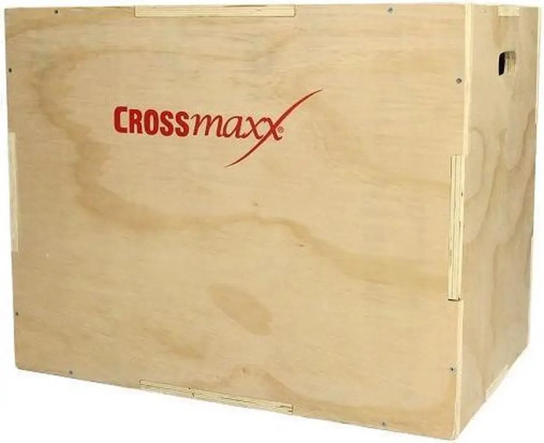 LifeMaxx Crossmaxx Houten Plyo Box LMX1296 - Bruin