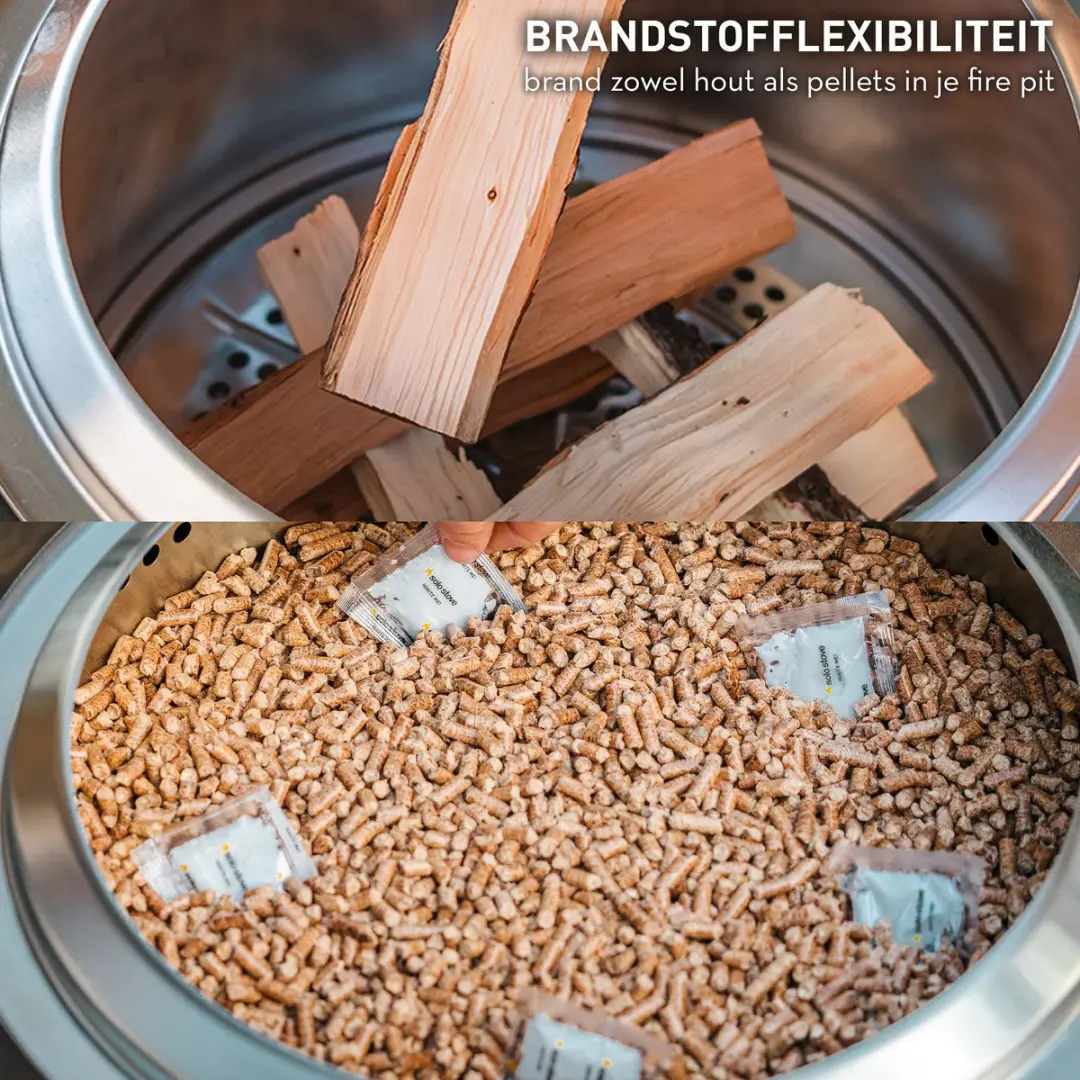 Solo Stove Bonfire Pellet Adapter - 44cm - Roestvrij staal