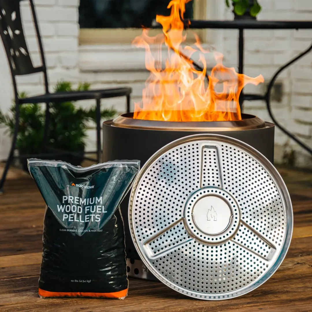 Solo Stove Bonfire Pellet Adapter - 44cm - Roestvrij staal