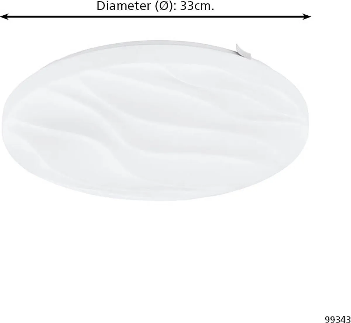 Eglo Benariba Plafondlamp 33cm - Wit