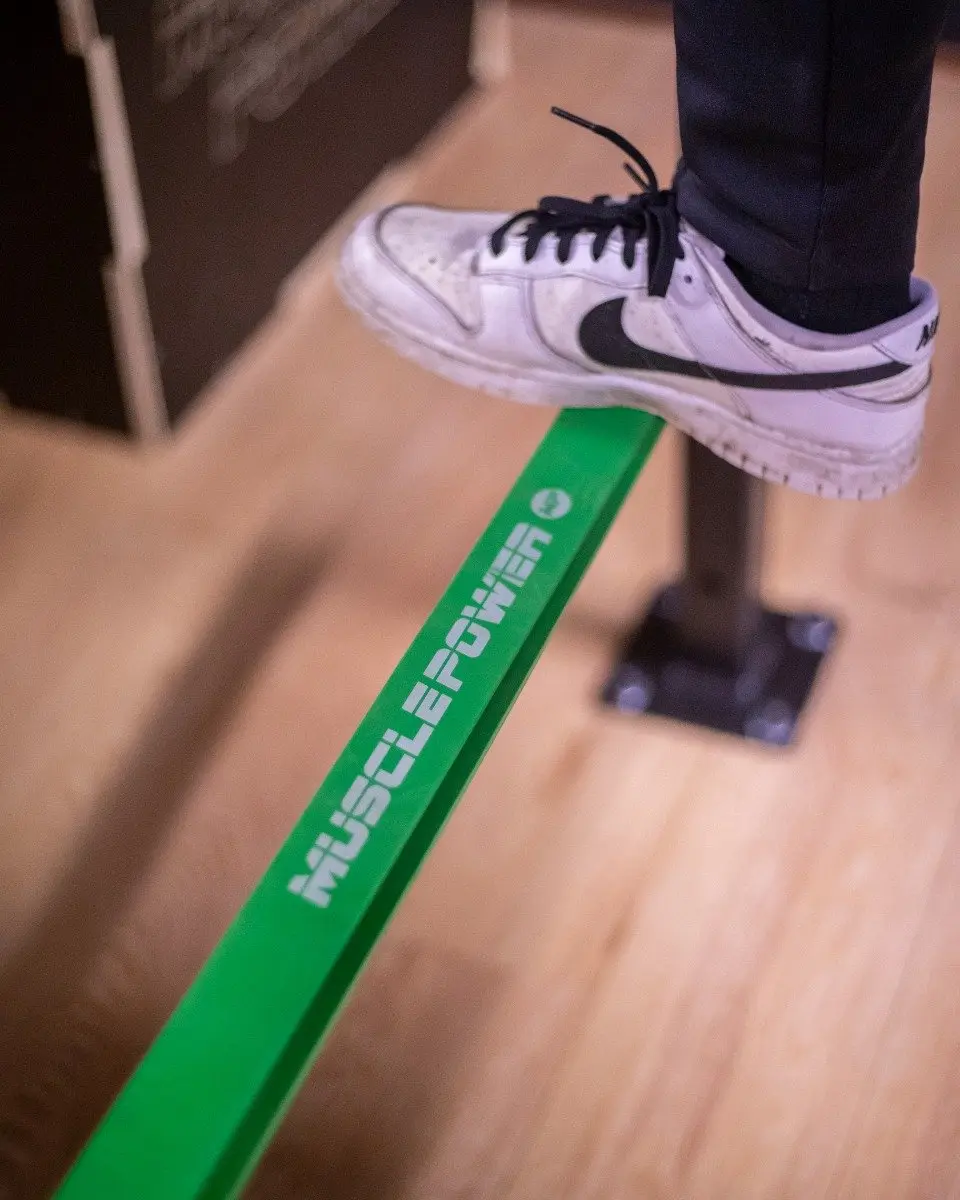 Muscle Power Power Band Groen - Sterk