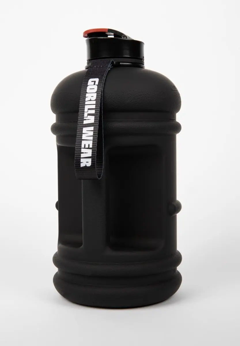 Gorilla Wear Waterfles 2,2L - Zwart