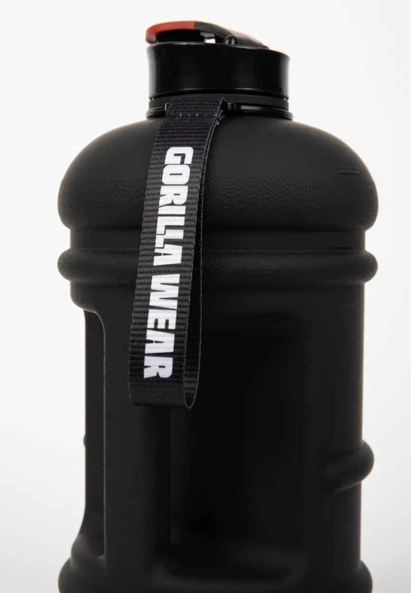 Gorilla Wear Waterfles 2,2L - Zwart