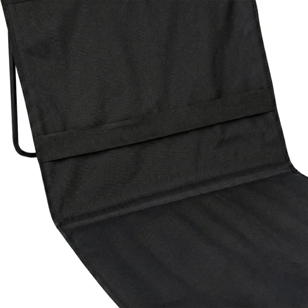Virtufit Strandmat met Rugleuning 166cm - Zwart - afbeelding 6 van 6