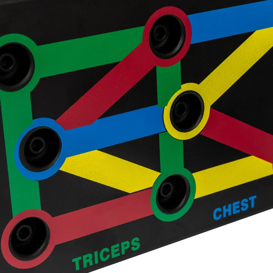 VirtuFit 12-in-1 Push Up Bord - Zwart