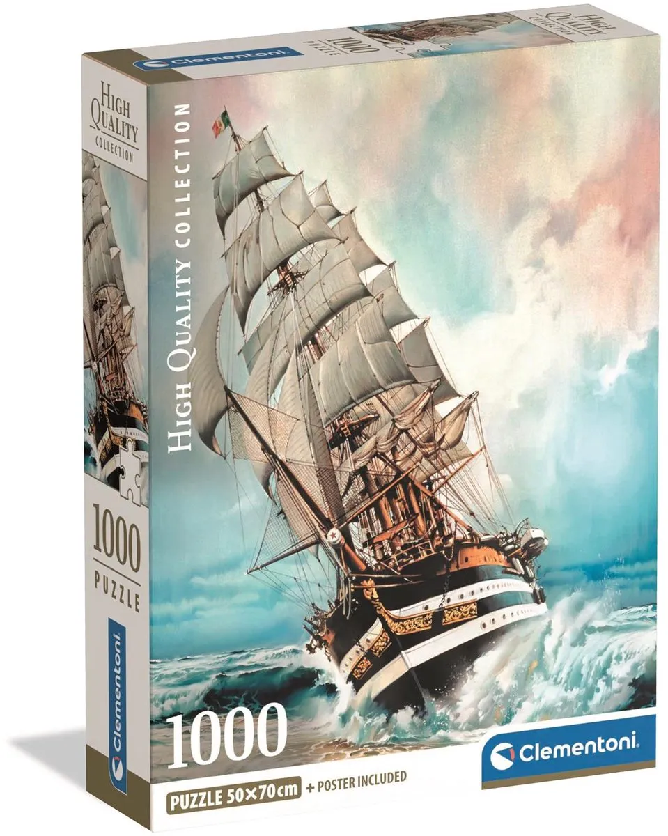 Clementoni Amerigo Vespucci Puzzel 1000 Stuks - Multikleur