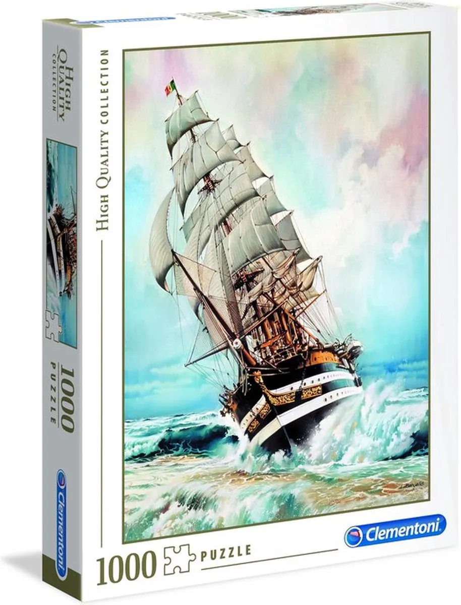 Clementoni Amerigo Vespucci Puzzel 1000 Stuks - Multikleur