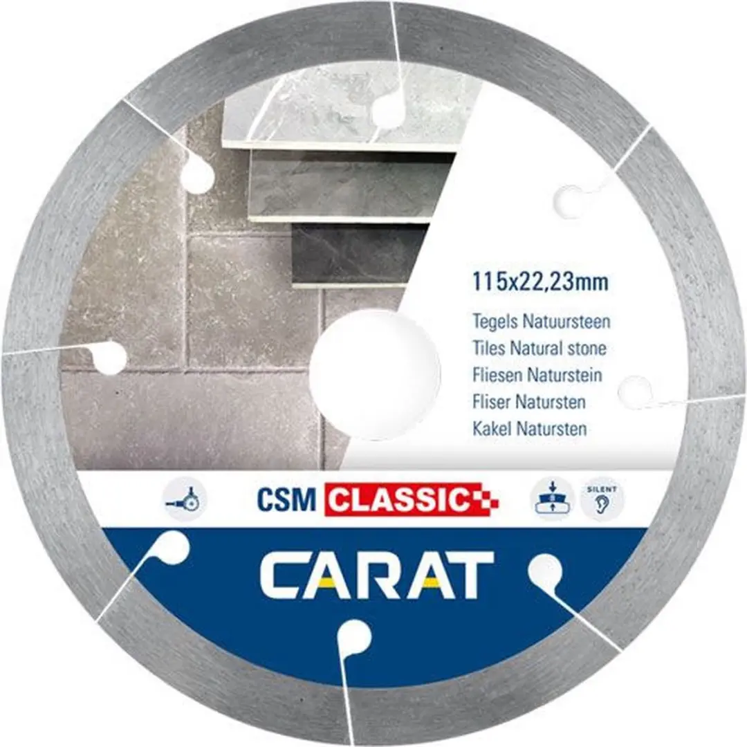 Carat Diamantzaag Tegels Ø115mm - CSMC115300