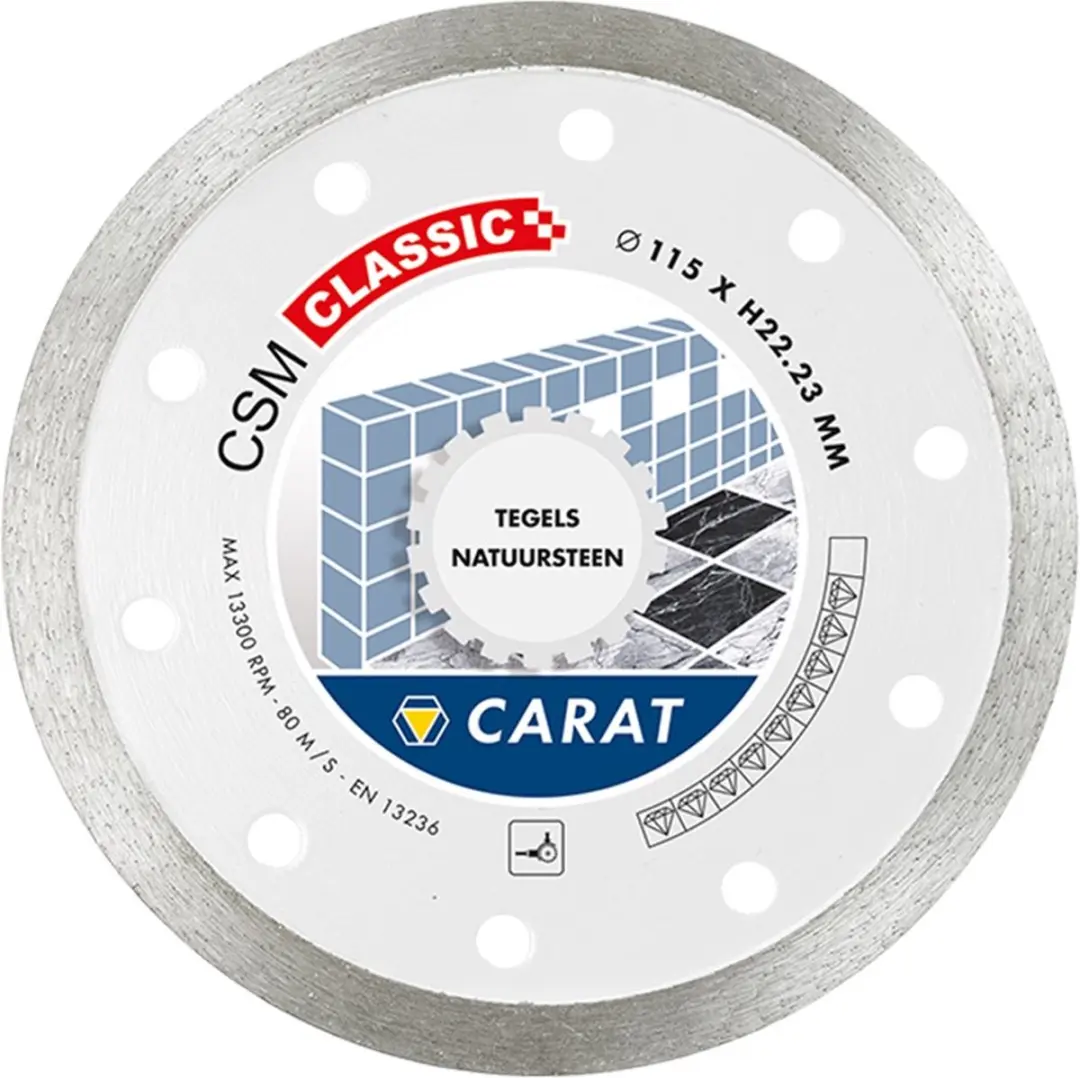 Carat Diamantzaag Tegels Ø115mm