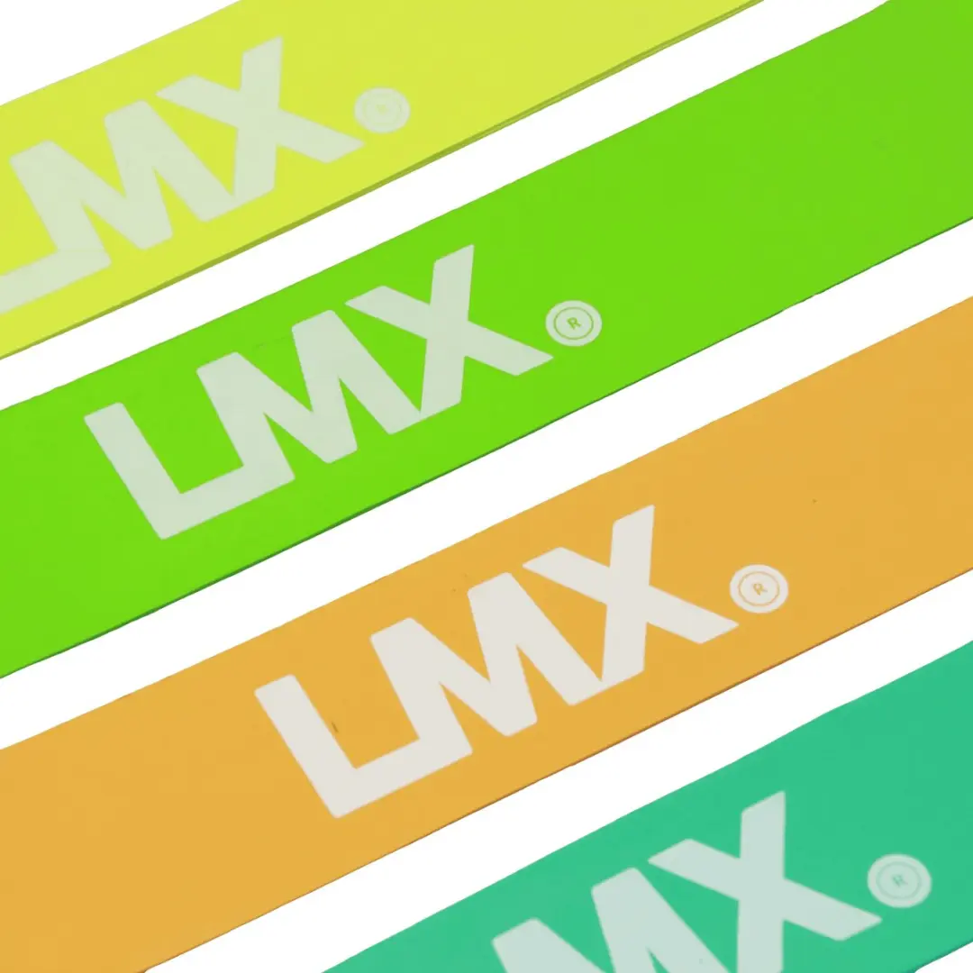 LifeMaxx LMX Mini Weerstandsband - Blauw - 10 Stuks