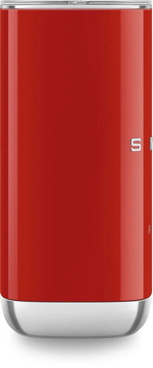 Smeg MFF02RDEU Melkopschuimer - 500W - 180ml - Rood - afbeelding 6 van 6