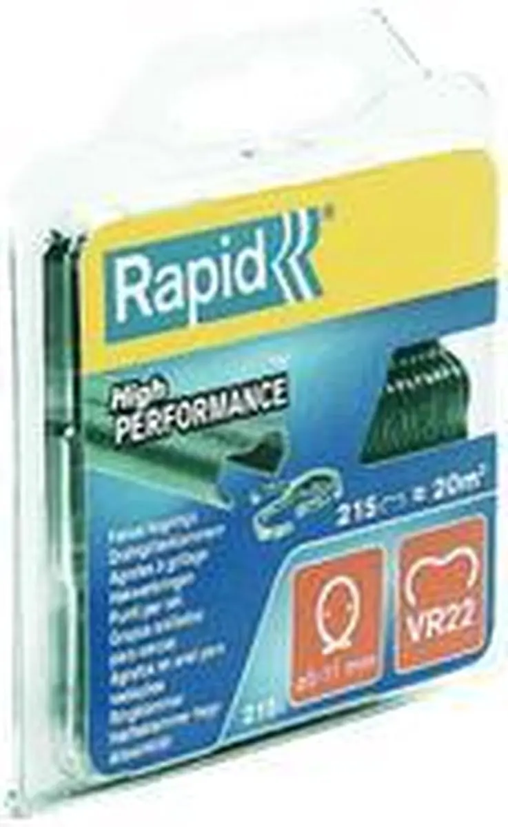 Rapid VR22 Agraf Gaasklem - 215 Stuks - Groen