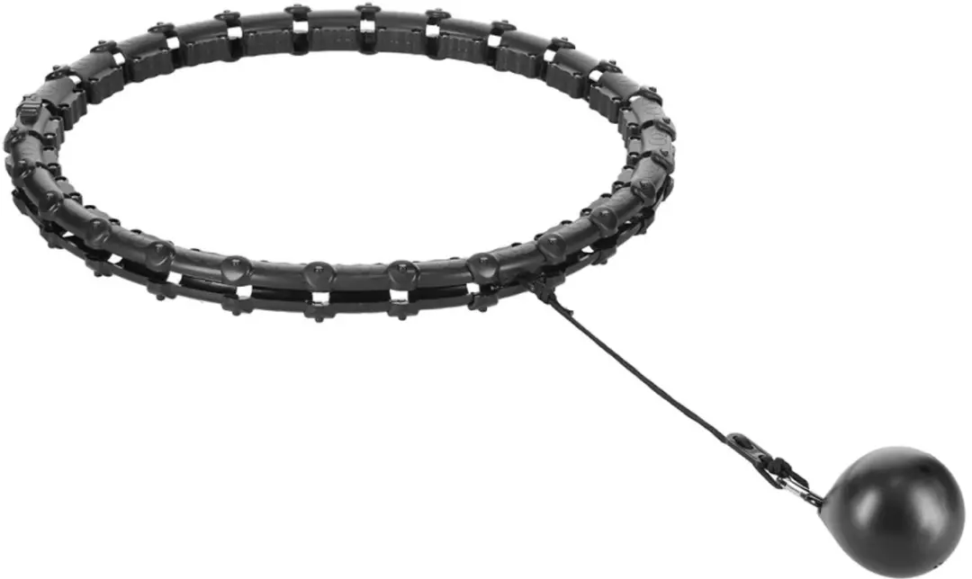 HMS Fitness Hoelahoep Plus Size 25cm - Zwart