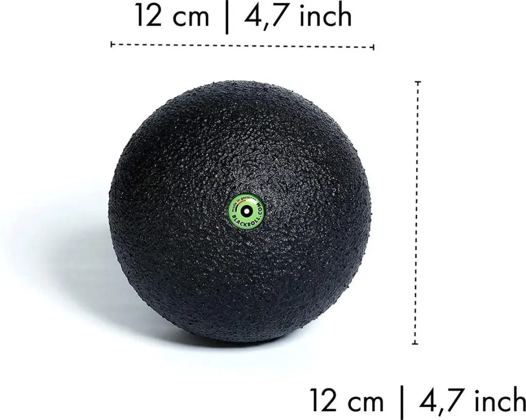 BLACKROLL Ball 12 Massagebal - 12cm - Zwart