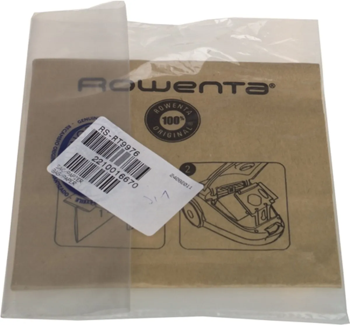 Rowenta Stofzuigerzak RSRT9976