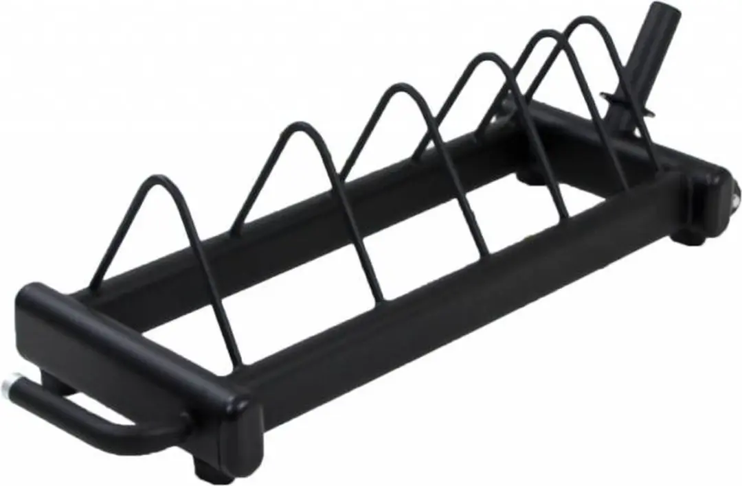 LifeMaxx Crossmaxx Halterschijvenrek - Zwart
