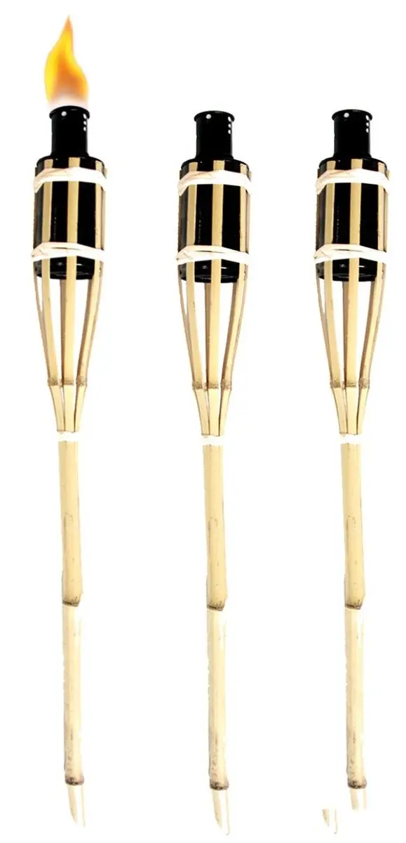 Esschert Design Tuinfakkels Bamboe 60cm