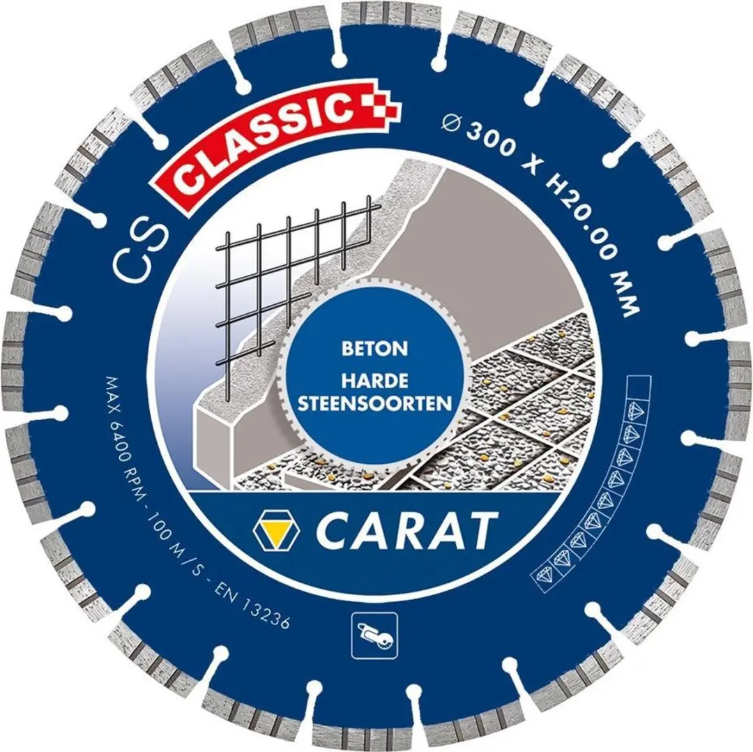 Carat CS Classic Diamantzaag 350x25,4mm CSC3504000