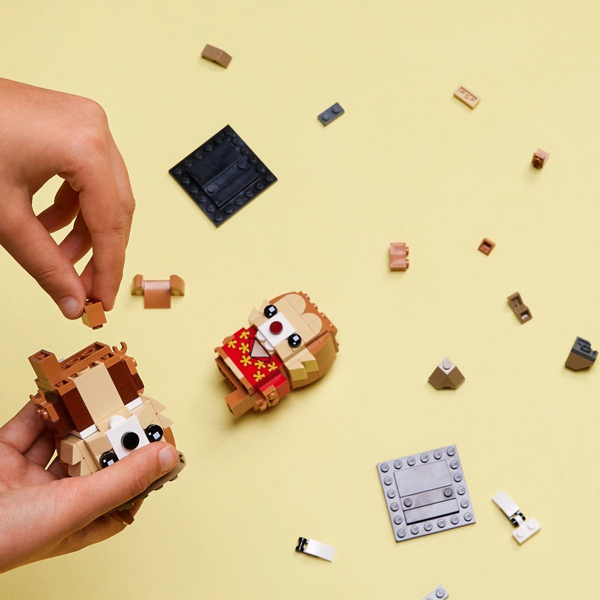 Lego 40550 Brickheadz Knabbel en Babbel