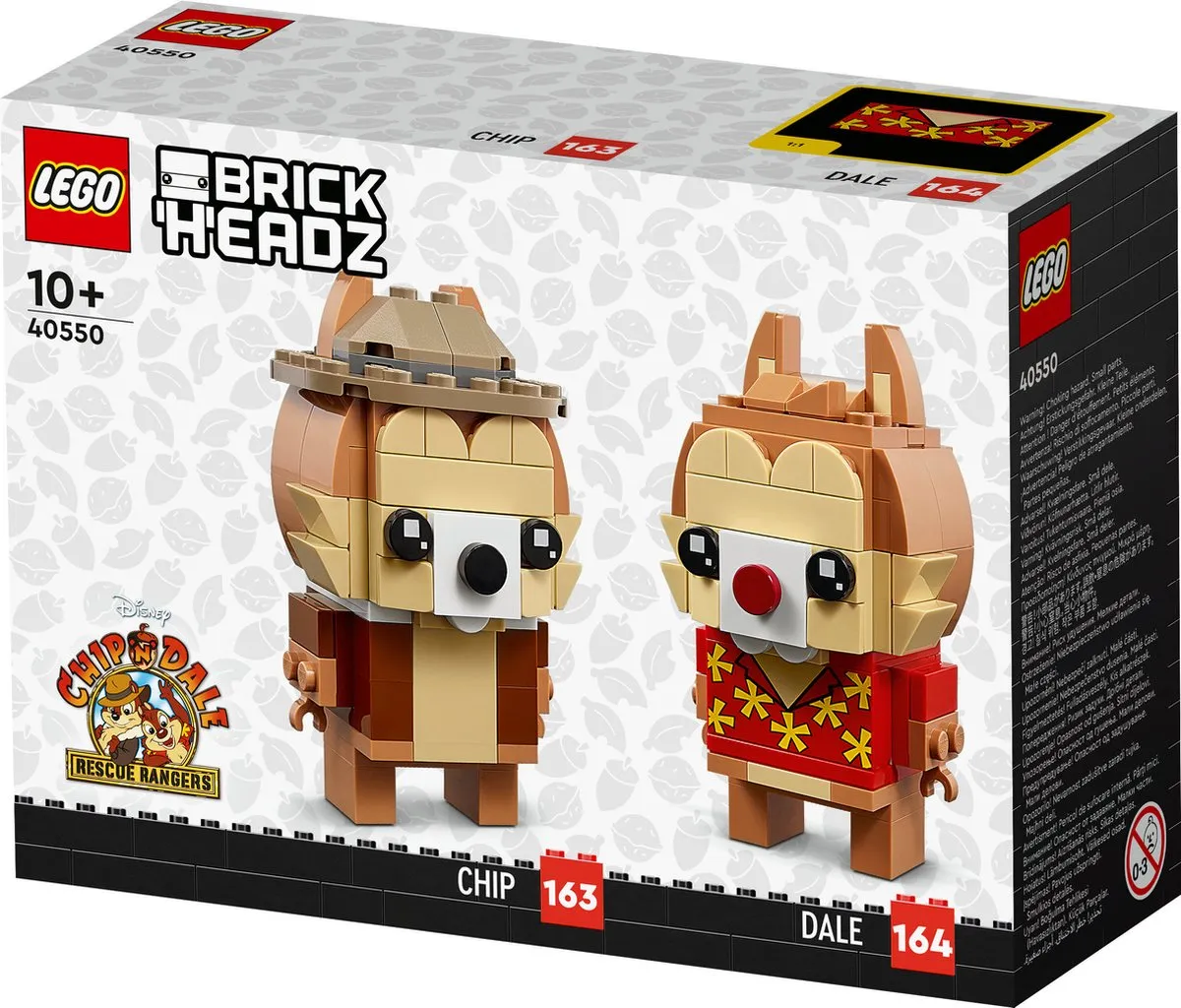 LEGO Brickheadz Knabbel en Babbel 40550 - afbeelding 6 van 6