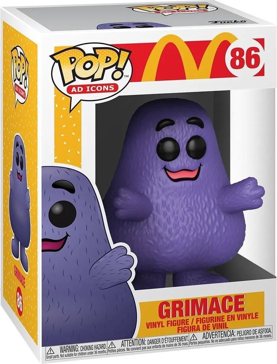 Funko Grimace McDonald's Pop! Figuren