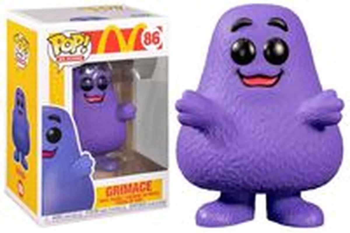 Funko Grimace McDonald's Pop! Figuren - Ad Icons #86 - 10cm - Multi - afbeelding 4 van 4