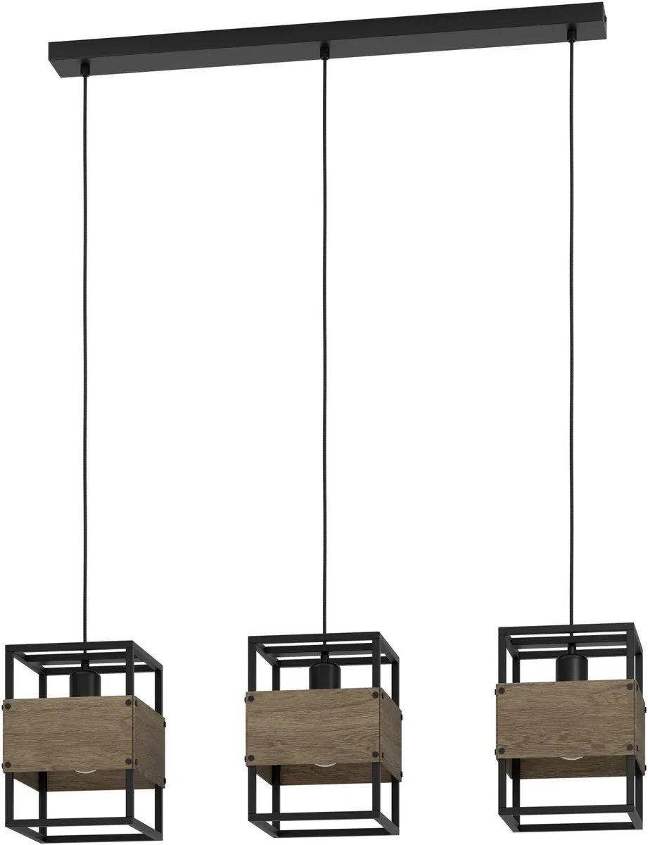 Eglo Evesham Hanglamp 3x E27