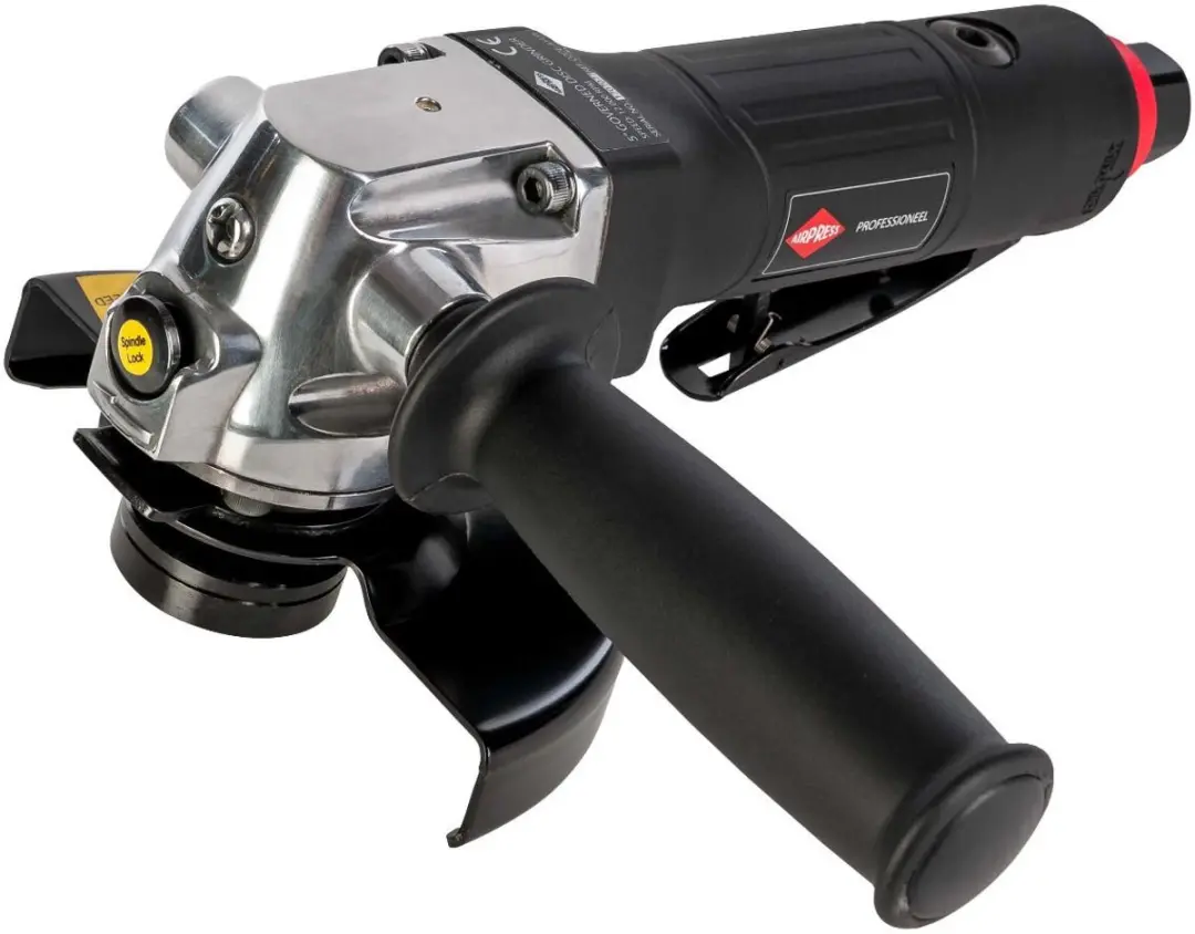 Airpress Pneumatische Haakse Slijper 45456 125mm - 1050W - Zilver/Zwart