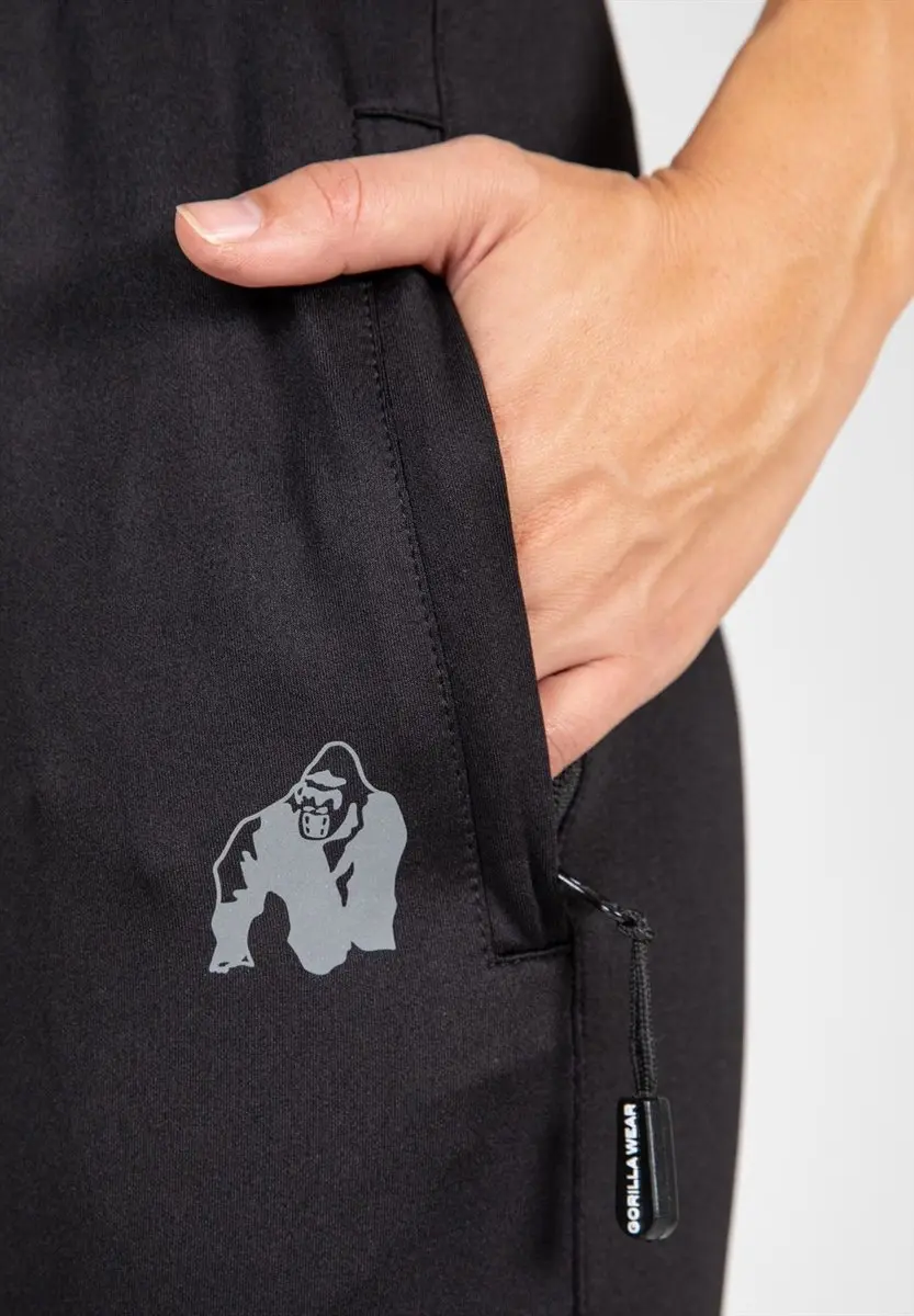 Gorilla Wear Halsey Trainingsbroek XS - Zwart - afbeelding 6 van 6