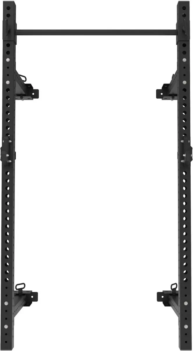 LifeMaxx Crossmaxx XL Foldable Squat Rack - Zwart