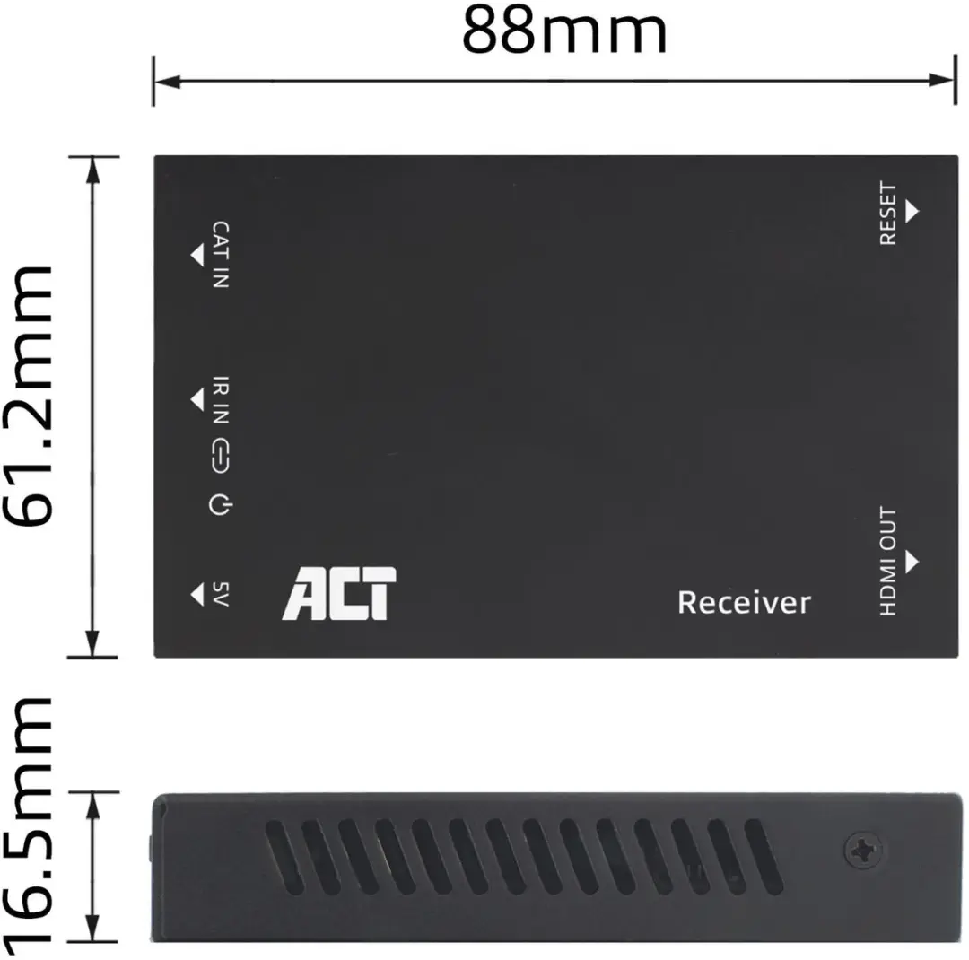 ACT HDMI over IP Ontvanger AC7853