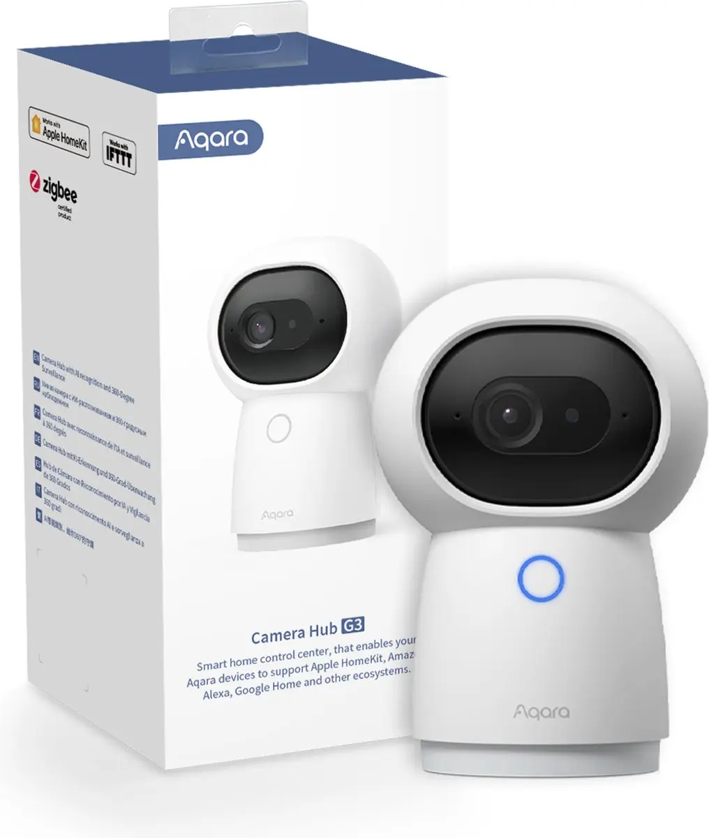 Aqara Camera Hub G3 CH-H03 Slimme Beveiligingscamera - Wit