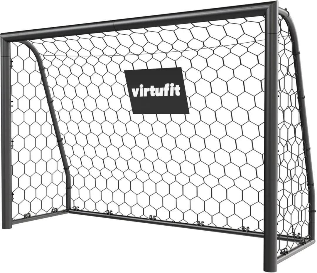 Virtufit Voetbaldoel Premium 180x120cm - Zwart