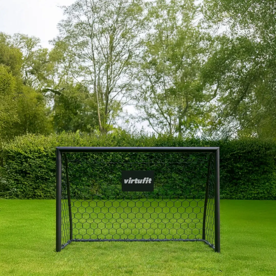 Virtufit Voetbaldoel Premium 180x120cm - Zwart