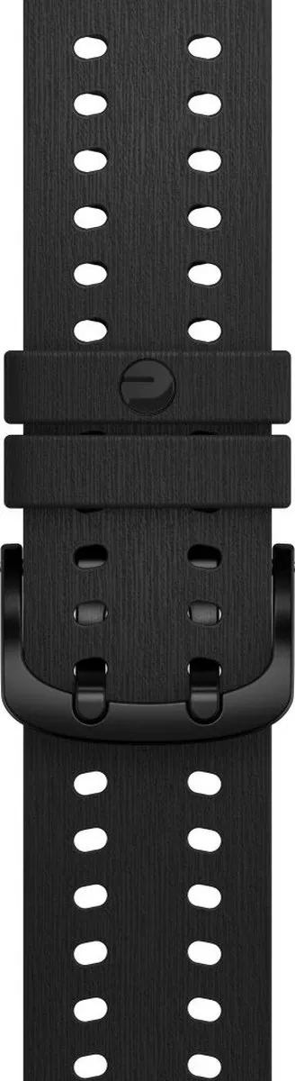 Polar Sport Horlogeband 22mm Siliconen - Zwart - S/M & M/L - afbeelding 6 van 6