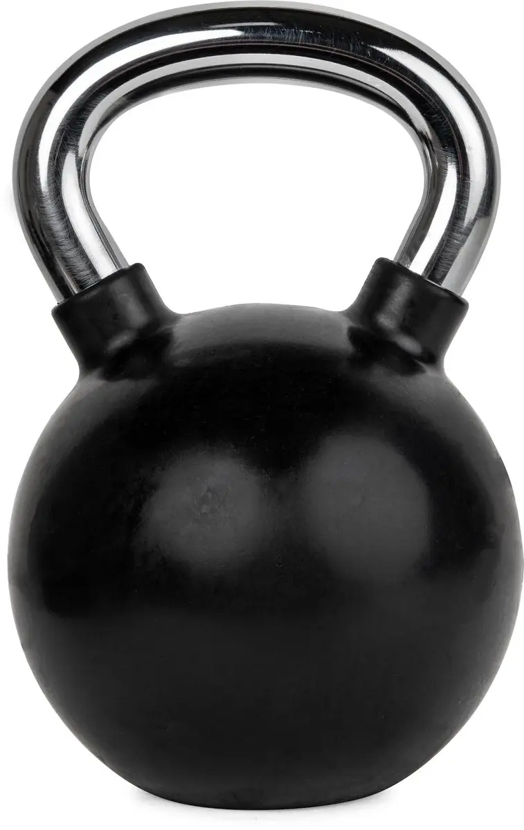 VirtuFit Kettlebell 28 kg - Zwart/Zilver