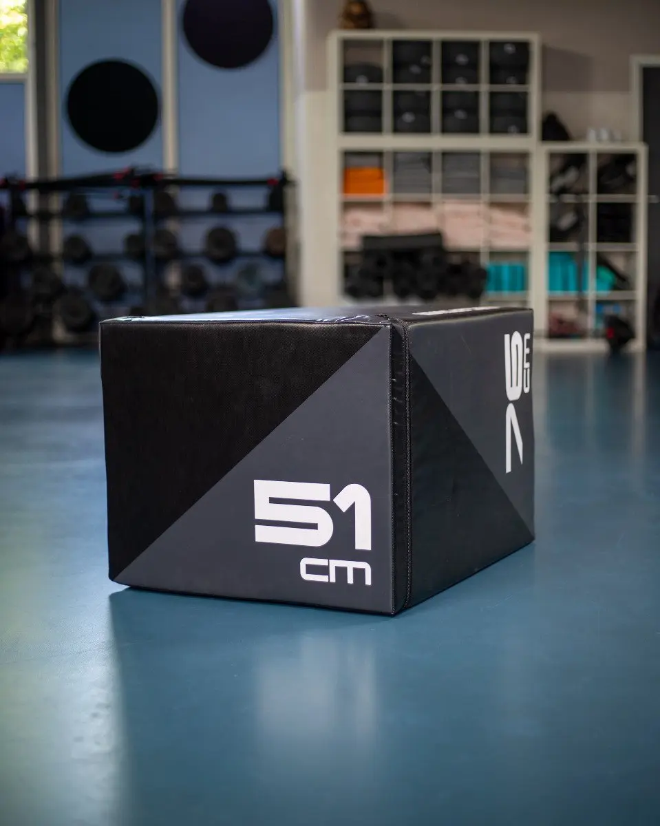 Muscle Power Soft Plyo Box 51x61x76cm - Zwart