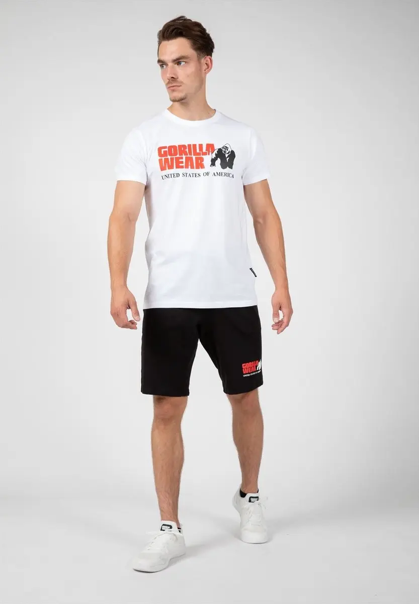 Gorilla Wear Classic T-shirt 3XL - Wit